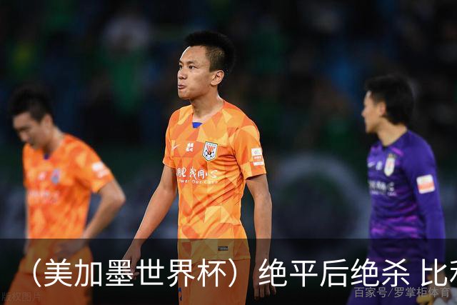 （美加墨世界杯）绝平后绝杀 比利时队3:2逆转塞内加尔队晋级